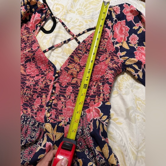 Free People A New Way Maxi Dress Size L - Picture 7 of 8